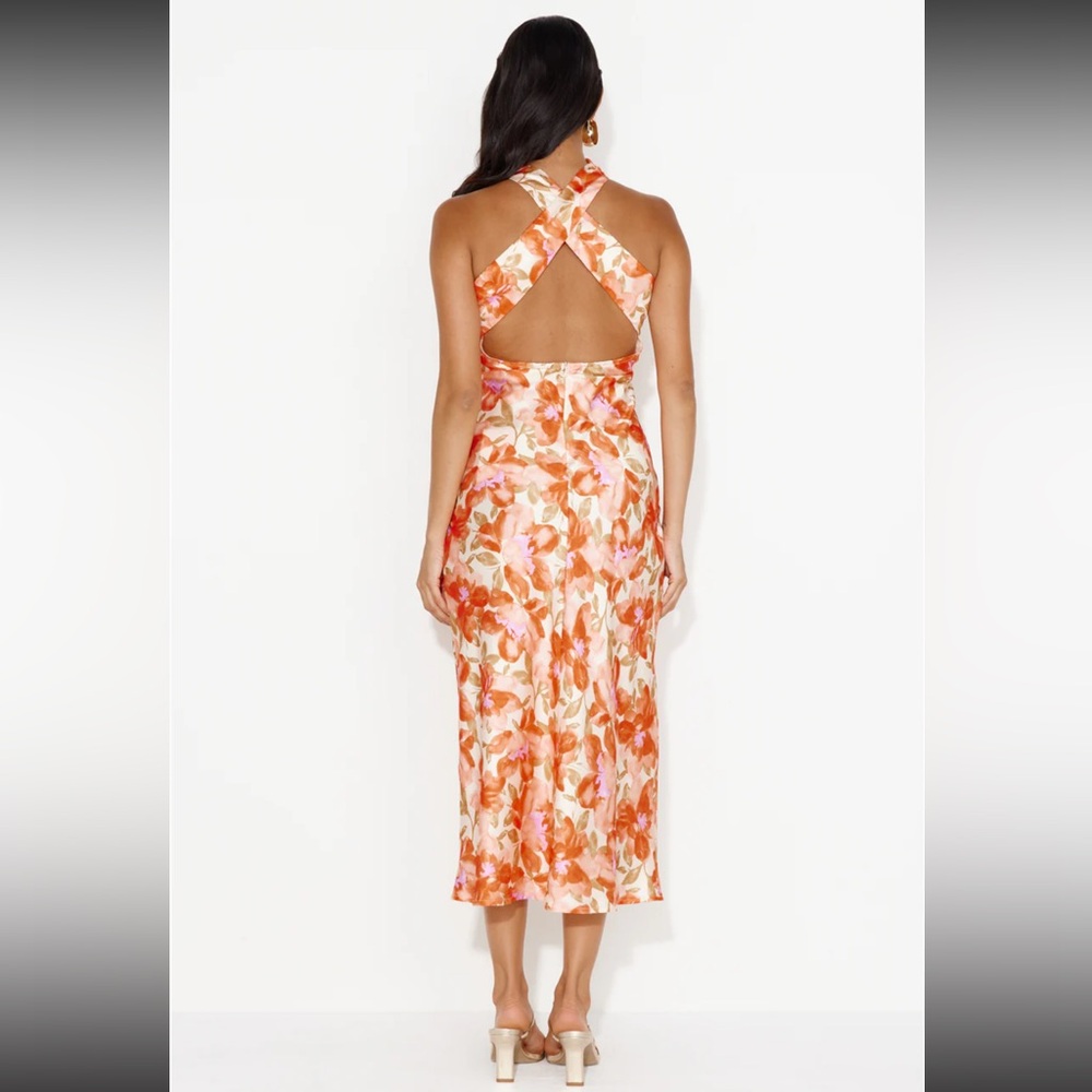 Hello Molly - Fifi Satin Maxi Dress - Picture 3 of 4